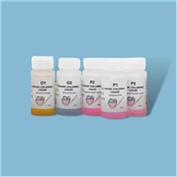Dark grey for incisal Magic liquid set