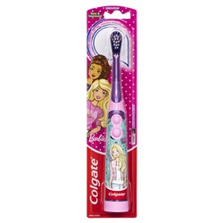 Colgate Barbie Extra Soft Battery Toothbrush Pkt 6