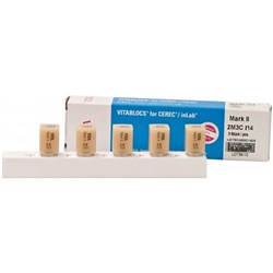 Mark II Cerec Block Shade 2M3C Size I14 pkt 5