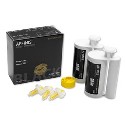 AFFINIS System 360 BLACK Heavy Body Base & Catalyst 2 x 380ml