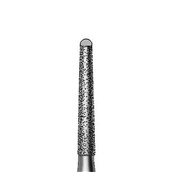 Diamond Bur FG #857-014 Round End Taper with safe-end pkt 5