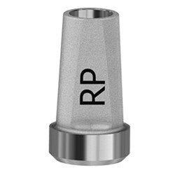 Straight abutment RP on implant Ext.Hex universal