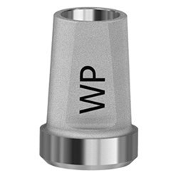 Straight abutment WP on implant Ext.Hex universal