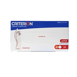 Criterion CL Powder Free Latex Glove Xsmall box 100