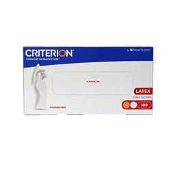 Criterion CL Powder Free Latex Glove Small box 100