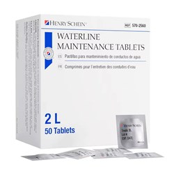 Waterline Maintenance HENRY SCHEIN 50 Tablets 2L Bottle