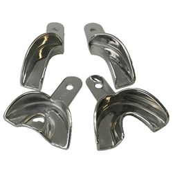 Impression Tray Metal #33 Upper Solid Henry Schein Ea