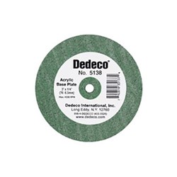Dedeco Lathe Wheel #5138 3 x 3/8"  ea