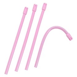 Henry Schein Saliva Ejector Pink pkt 100