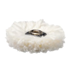 Cotton Polisher #9628-220 Un- mounted 22mm-dia Mop/Buff Pk10