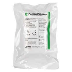 PlastiSept Eco Jumbo Wipes Pre Soaked Wipes Refill of 70