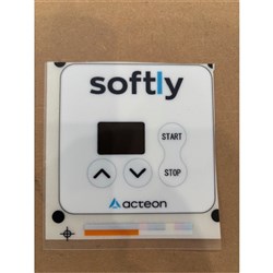 Softly Amalgamator Lexan Fascia Label 24201172 Ea