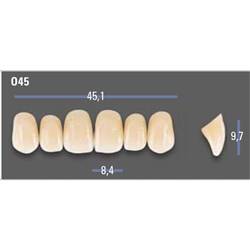 VITAPAN EXCELL Classical Upper Anterior Shade A4 Mould O45