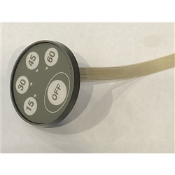 Uc100 Digital Timer Membrane Timer Switch Assembly Grey