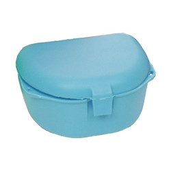 Retainer Boxes Neon Blue 2.54  x 7.62cm  Pk of 12