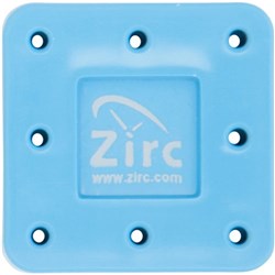 8 Hole Bur Block Neon Blue