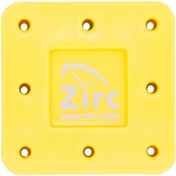 8 Hole Bur Block Neon Yellow