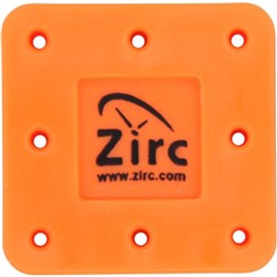 8 Hole Bur Block Neon Orange