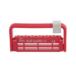 12 Hole Bur Guard Red