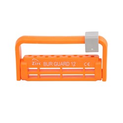 12 Hole Bur Guard Neon Orange